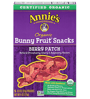 bunny fruit snacks