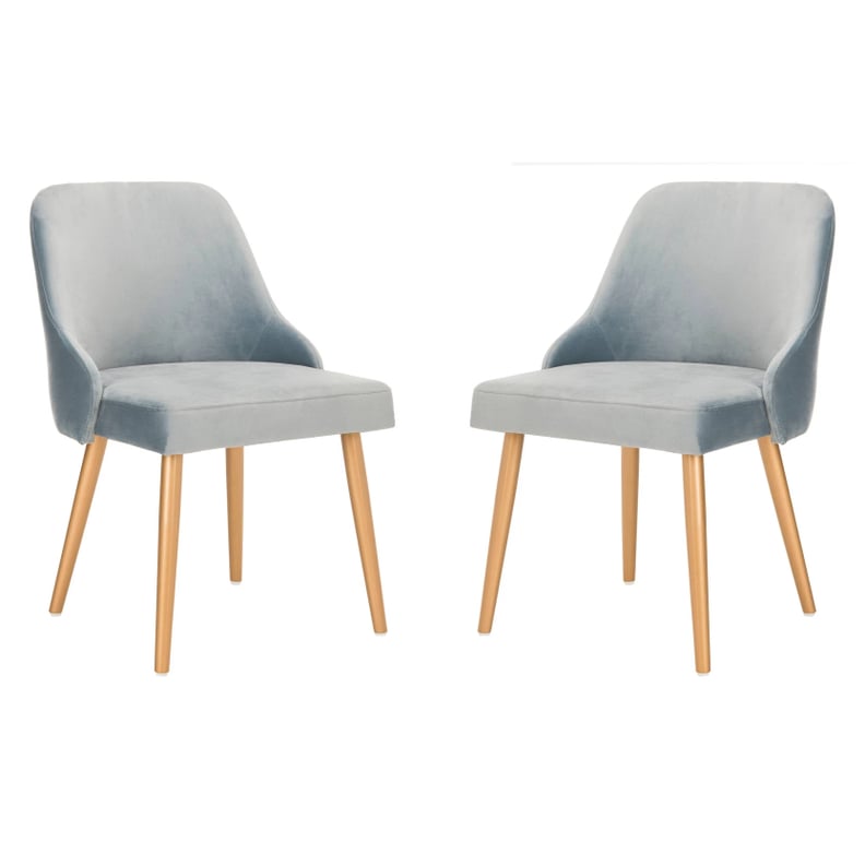 Safavieh Set of 2 Lulu Upholstered Chairs