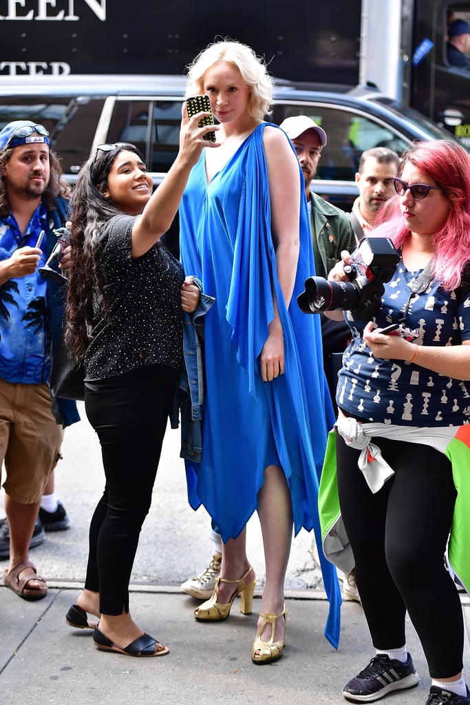 Gwendoline Christie Out in NYC September 2017