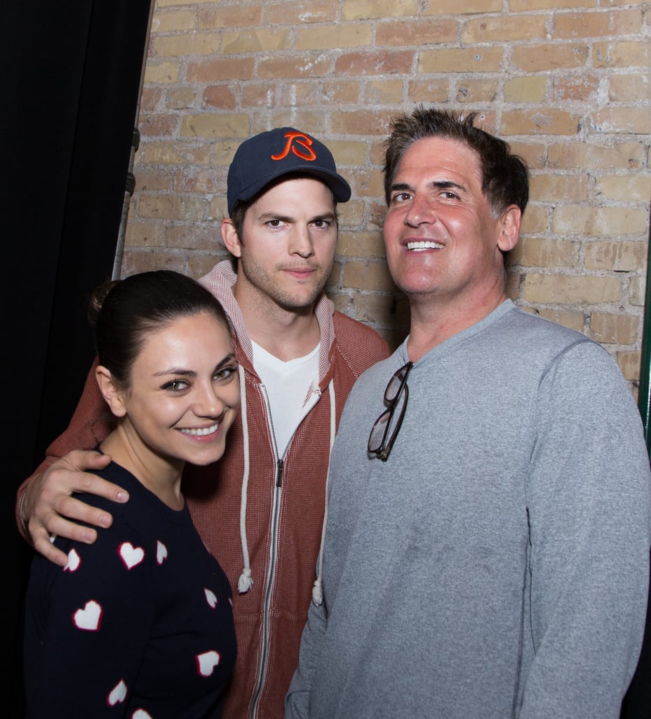 Mila Kunis and Ashton Kutcher Out at SXSW 2015