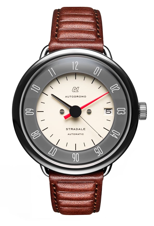 Sure, it might be a hefty price to pay, but the Autodromo Stradale Automatic Cream Dial Watch ($875) is inspired by the mechanics of a race car — and that's straight up awesome.