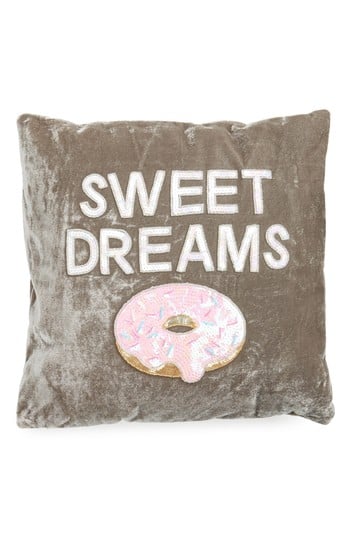 Sweet Dreams Velvet Pillow