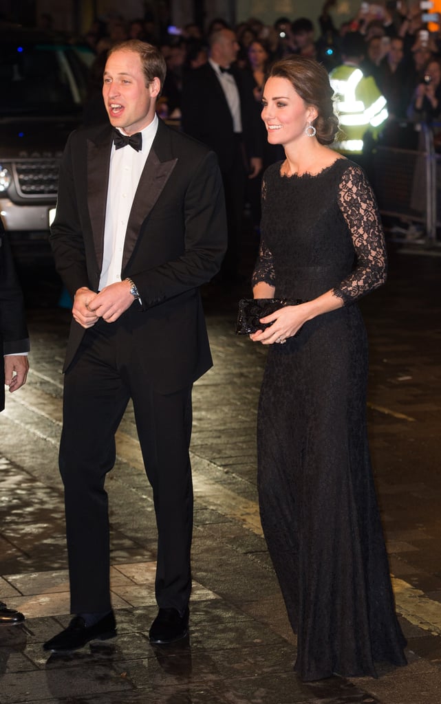 The Duke and Duchess of Cambridge made a stylish appearance at the Royal Variety Show in November.