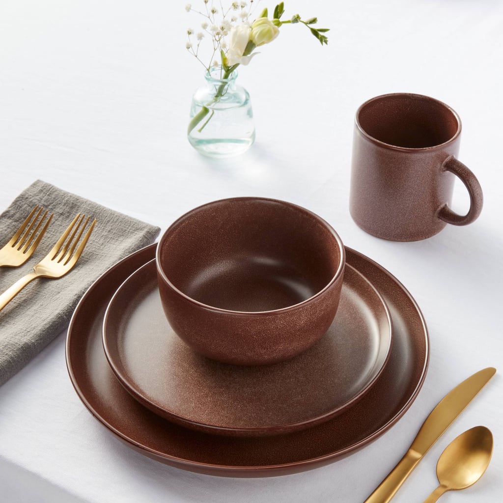 Rustic Stoneware Dinnerware: Threshold Stoneware Tilley Dinnerware Set