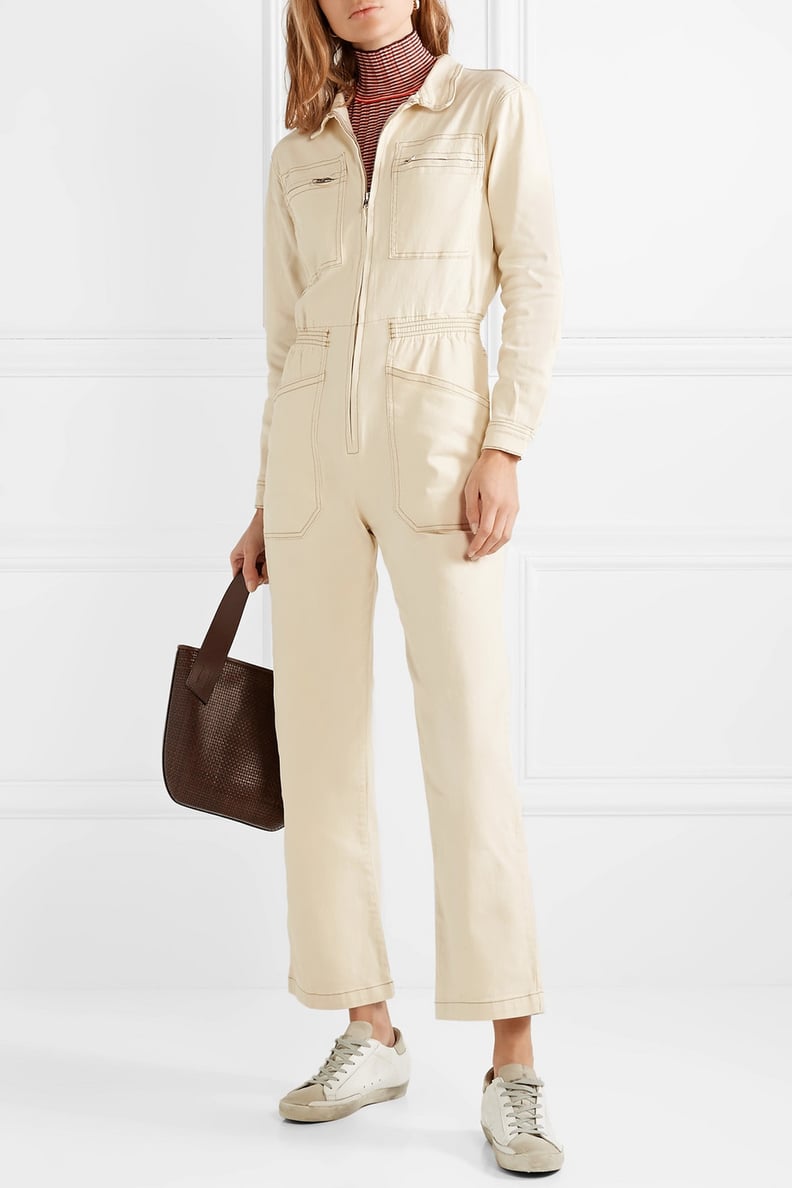 L.F. Markey Danny Cotton-Blend Drill Jumpsuit