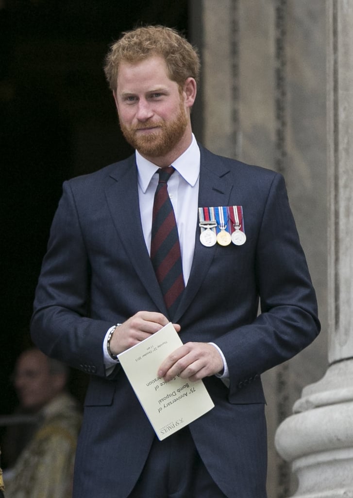 Prince Harry Facial Scruff Pictures October 2015
