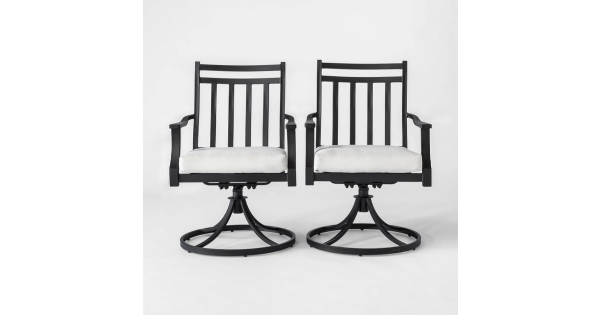 Fairmont Metal Patio Swivel Rocking Dining Chairs It S Going To