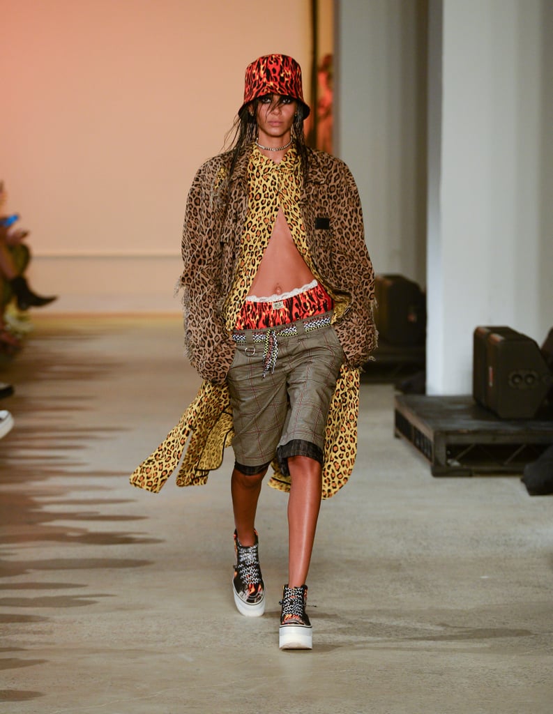 A Head-to-Toe Animal-Print Look From the R13 Runway at New York Fashion Week