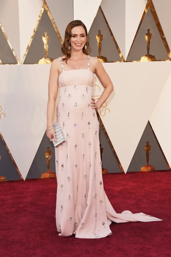 Emily Blunt at Oscars 2016 POPSUGAR Celebrity UK