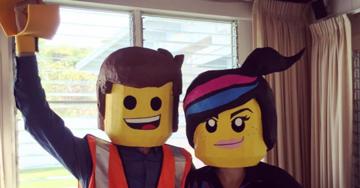 Super Easy DIY LEGO Movie Costumes for the Whole Family (Wyldstyle