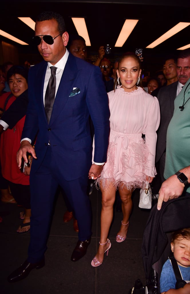 Jennifer Lopez and Alex Rodriguez in NYC August 2018