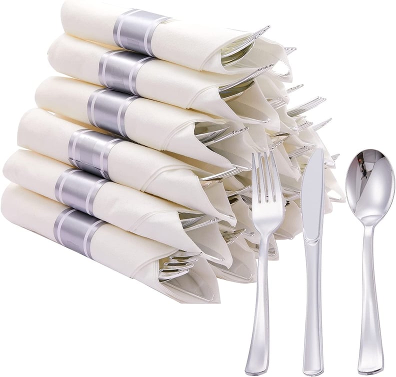 Pre-Rolled Plastic Cutlery