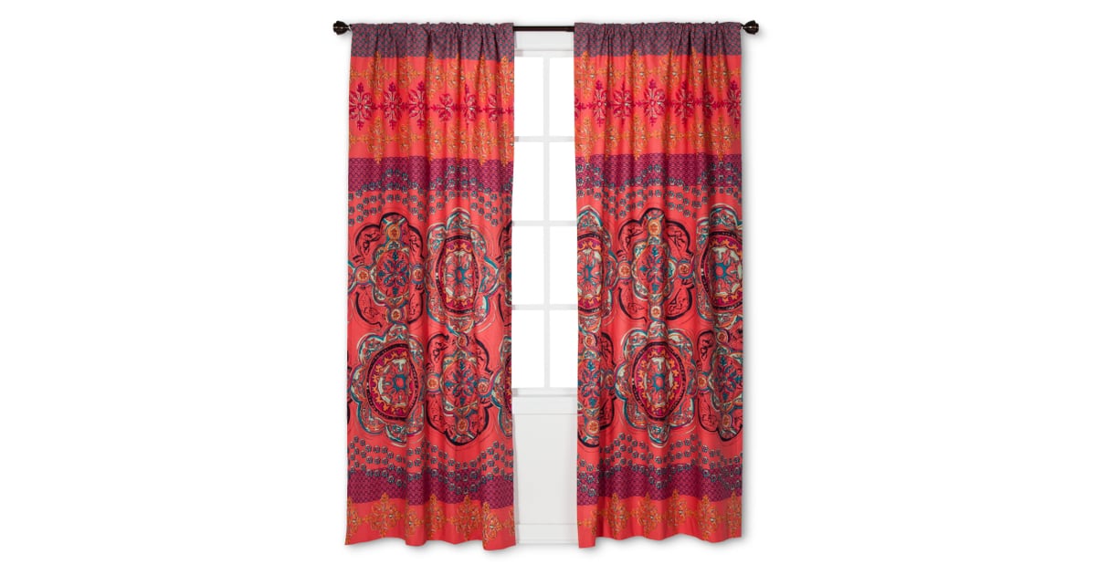 Boho Boutique Curtain Panel ($33) | Target Dorm Decor 2017 | POPSUGAR ...