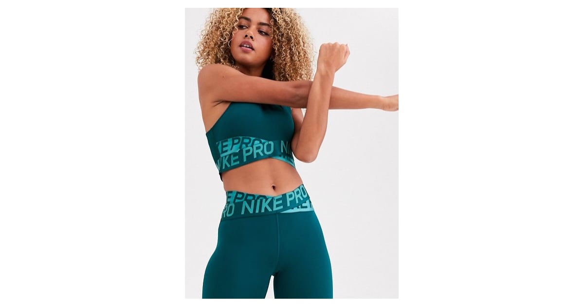 Nike Pro Training Crossover Set in Teal 