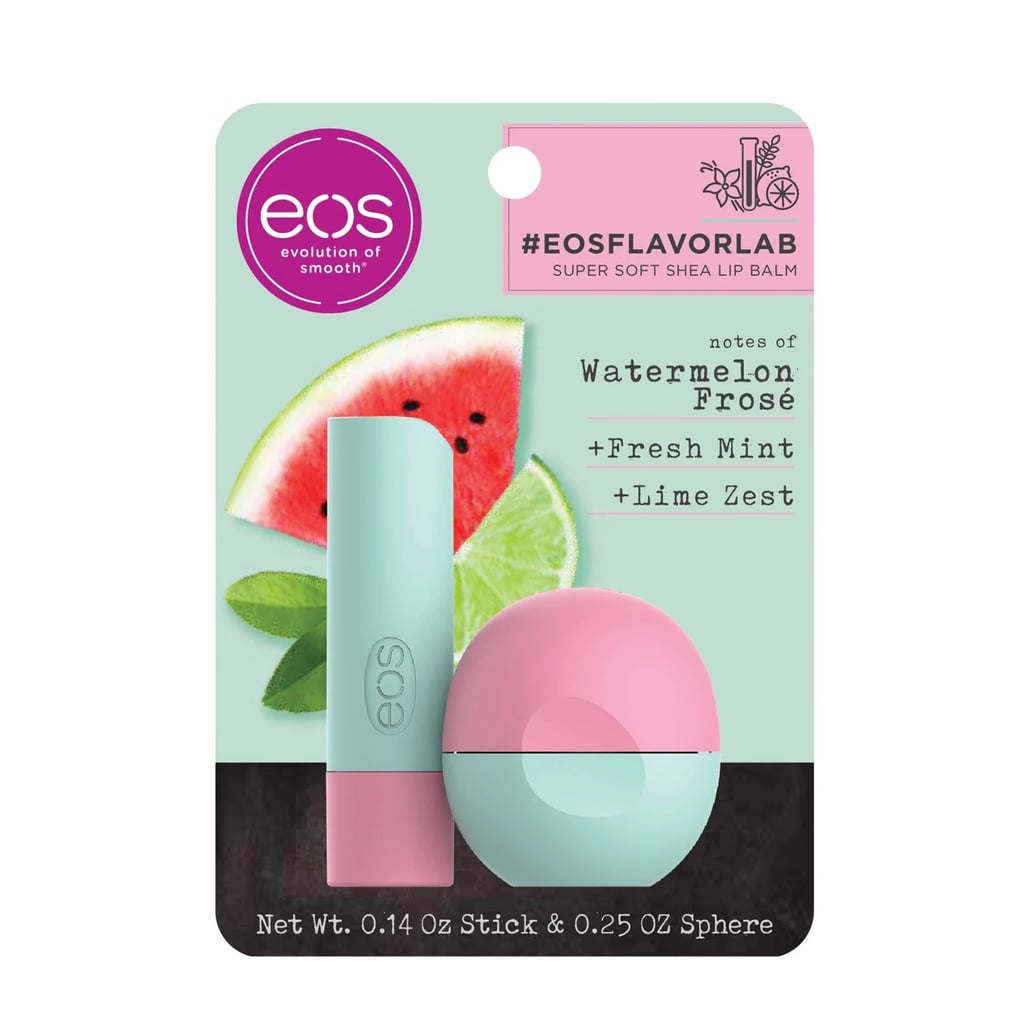 Eos Flavour Lab Lip Balm Stick and Sphere in Watermelon Frosé