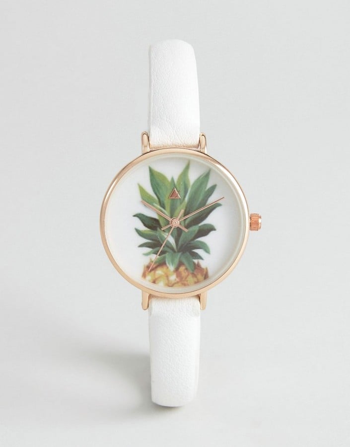 We love the fun twist in this watch featuring a pineapple face.
Asos Pineapple Watch ($26)