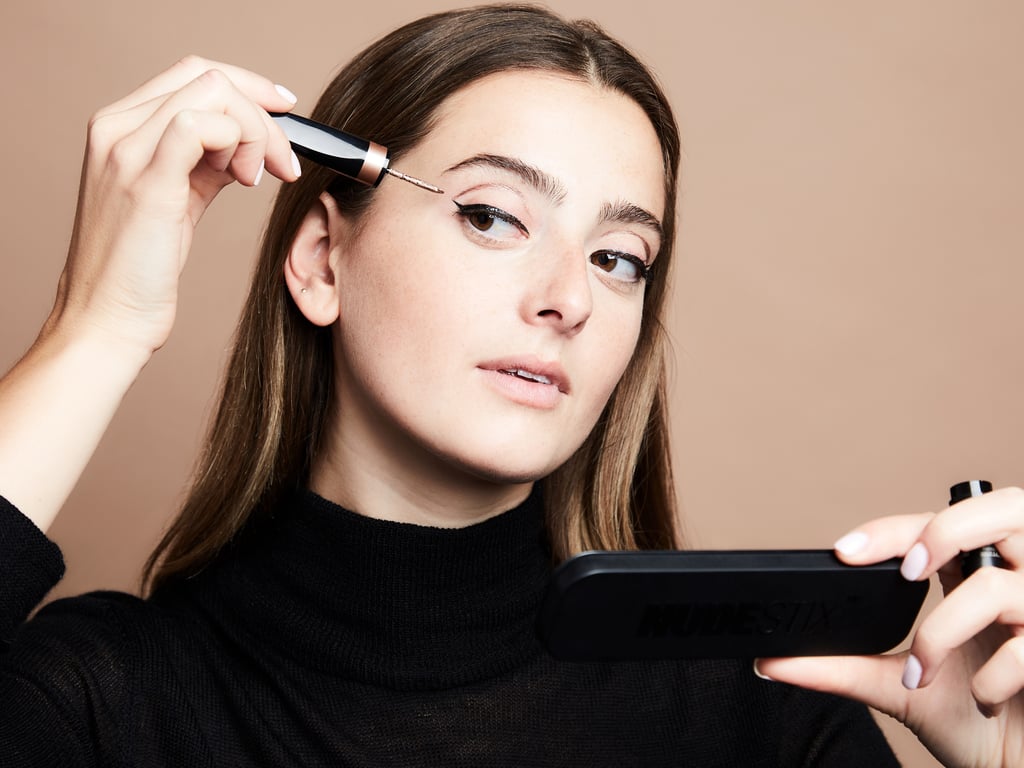Graphic Eyeliner Look 1: Create a Metallic Crease Graphic Eyeliner Look 1: Create a Metallic Crease