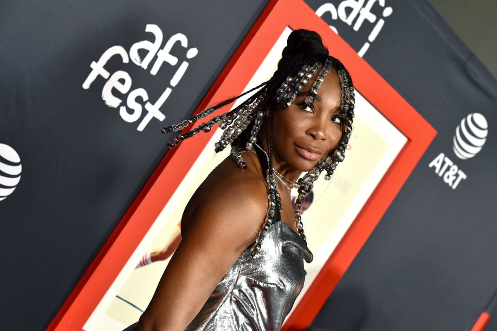 Venus Williams's Beaded Hairstyle at King Richard Premiere