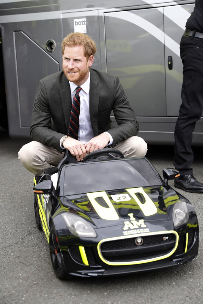 Prince Harry Visits the Royal Marines September 2018