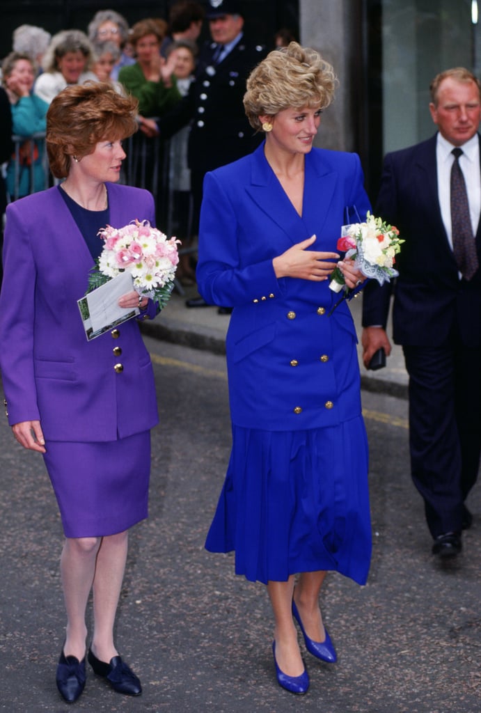 Princess Diana in 1992 With a Bob Hairstyle