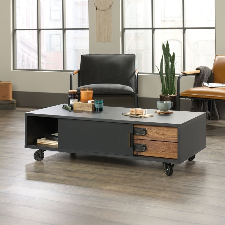 A Rolling Coffee Table: Sauder Boulevard Cafe Coffee Table