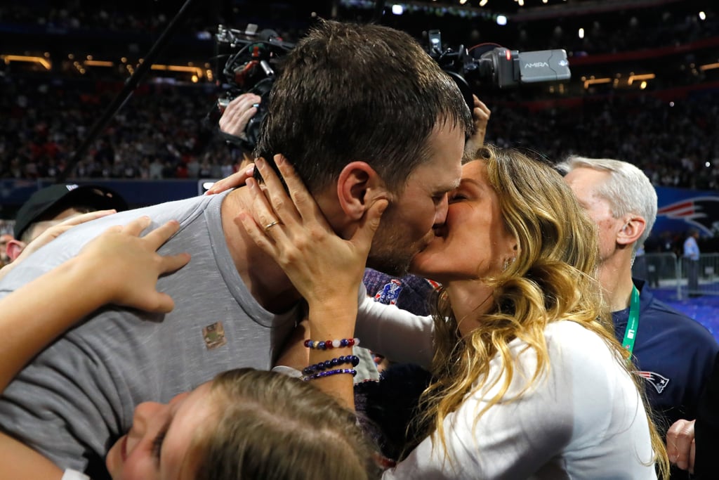 Tom Brady and Gisele Bündchen at 2019 Super Bowl Pictures