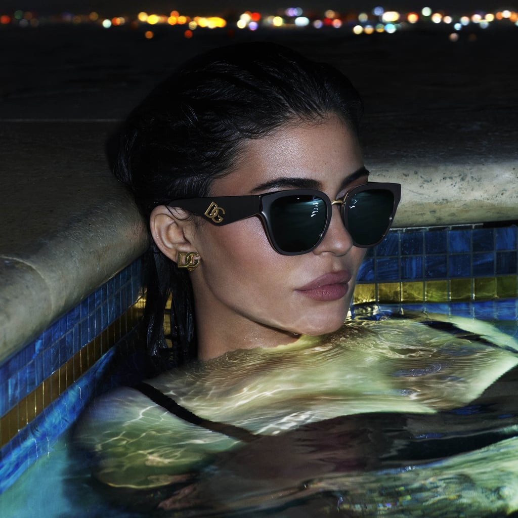Kylie Jenner's Swimsuits in Dolce & Gabbana Eyewear Campaign | POPSUGAR  Fashion
