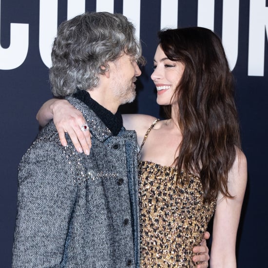 Anne Hathaway and Husband Adam Shulman at Paris Fashion Week