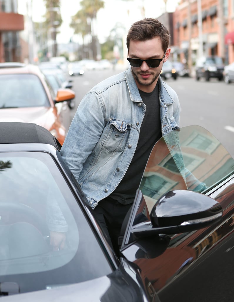 Nicholas Hoult Out in LA January 2016