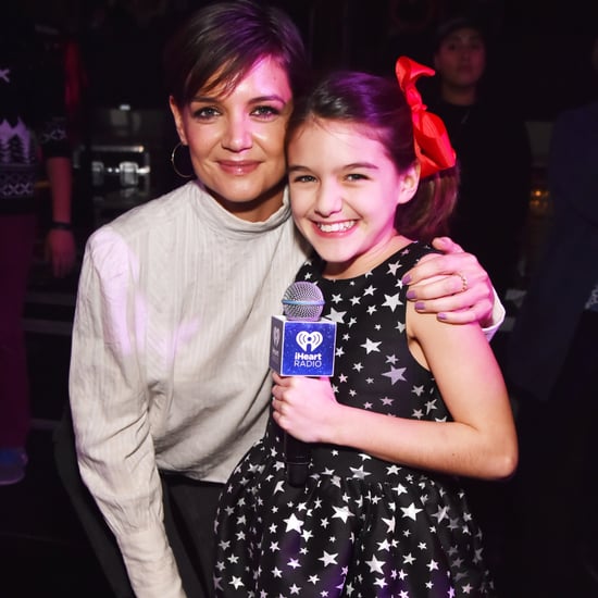 Katie Holmes and Suri Cruise at Jingle Ball NYC Concert 2017