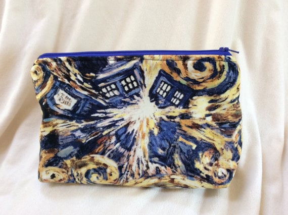 Jeanette86 Doctor Who Exploding Tardis Cosmetic Bag