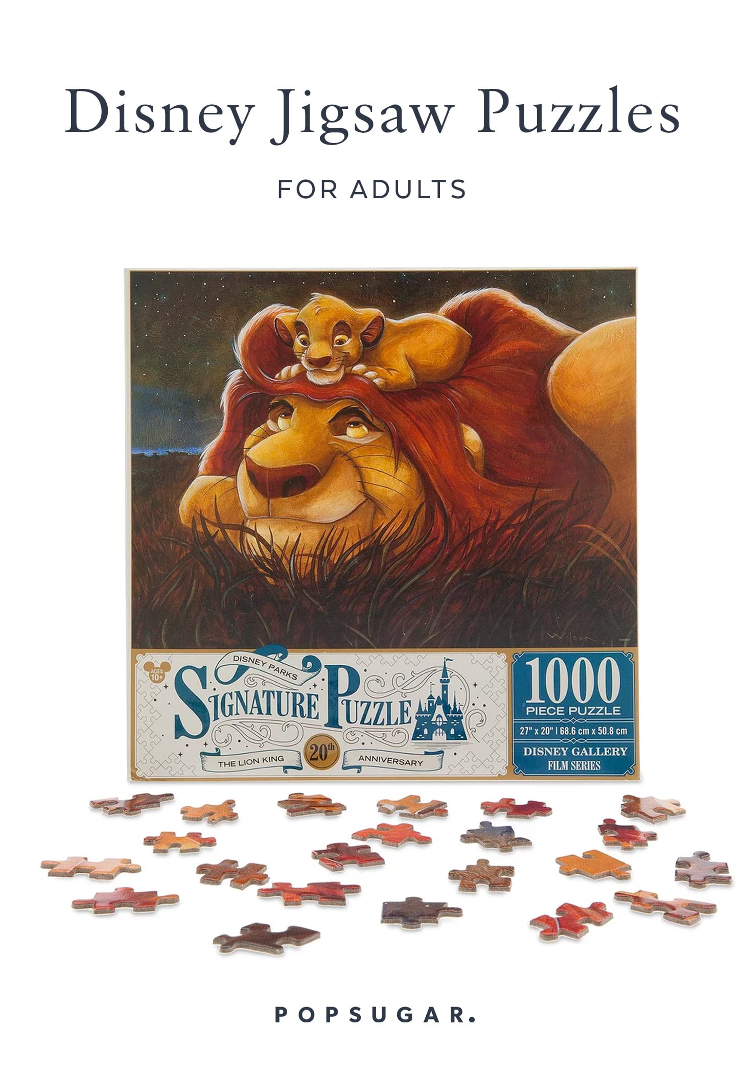 Puzzles KING Disney Fireworks (1000 piezas)