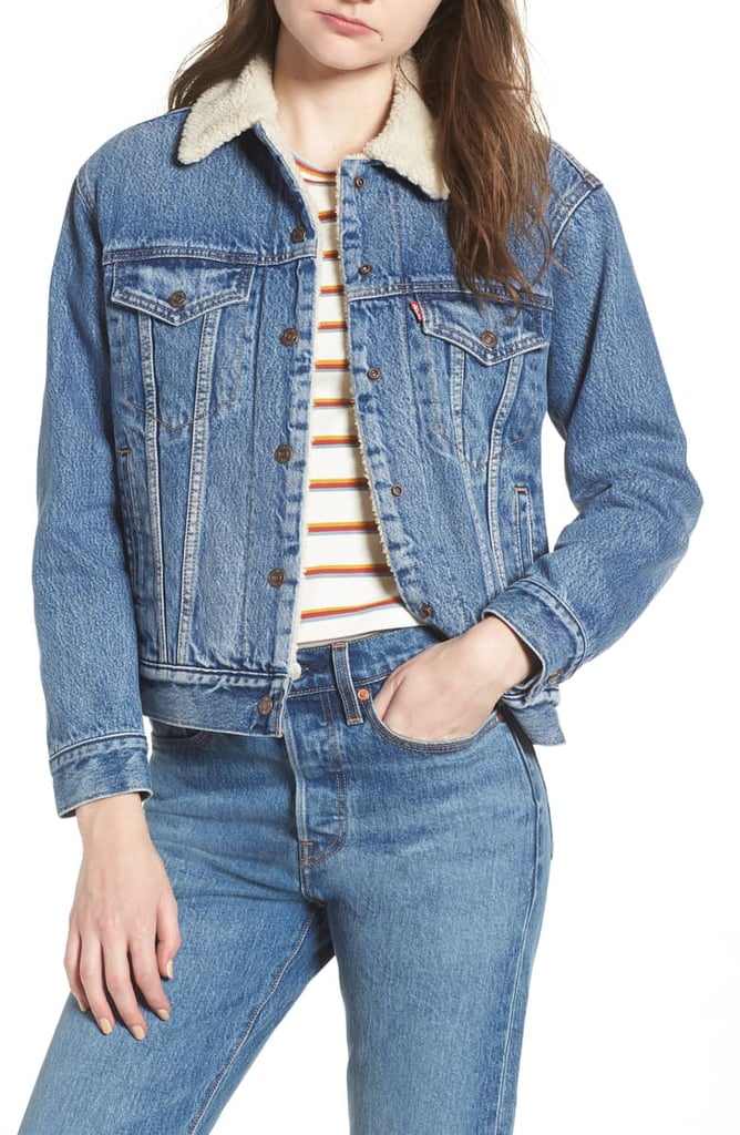 Levi's Ex-Boyfriend Fleece Lined Denim Jacket