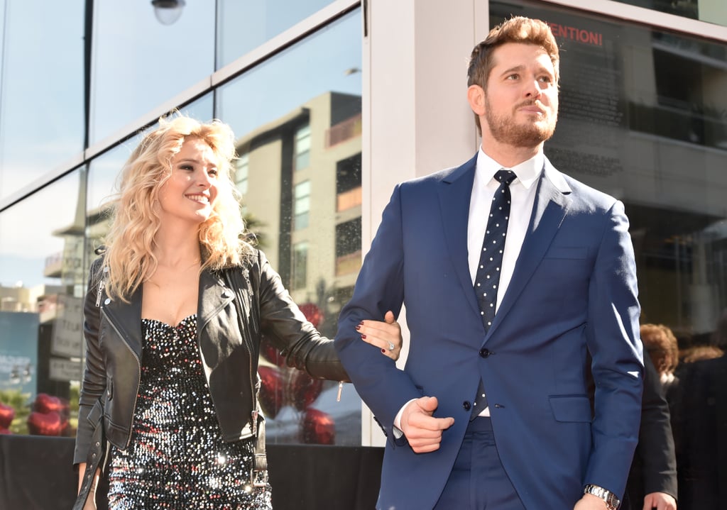 Michael Bublé at Hollywood Walk of Fame Ceremony 2018