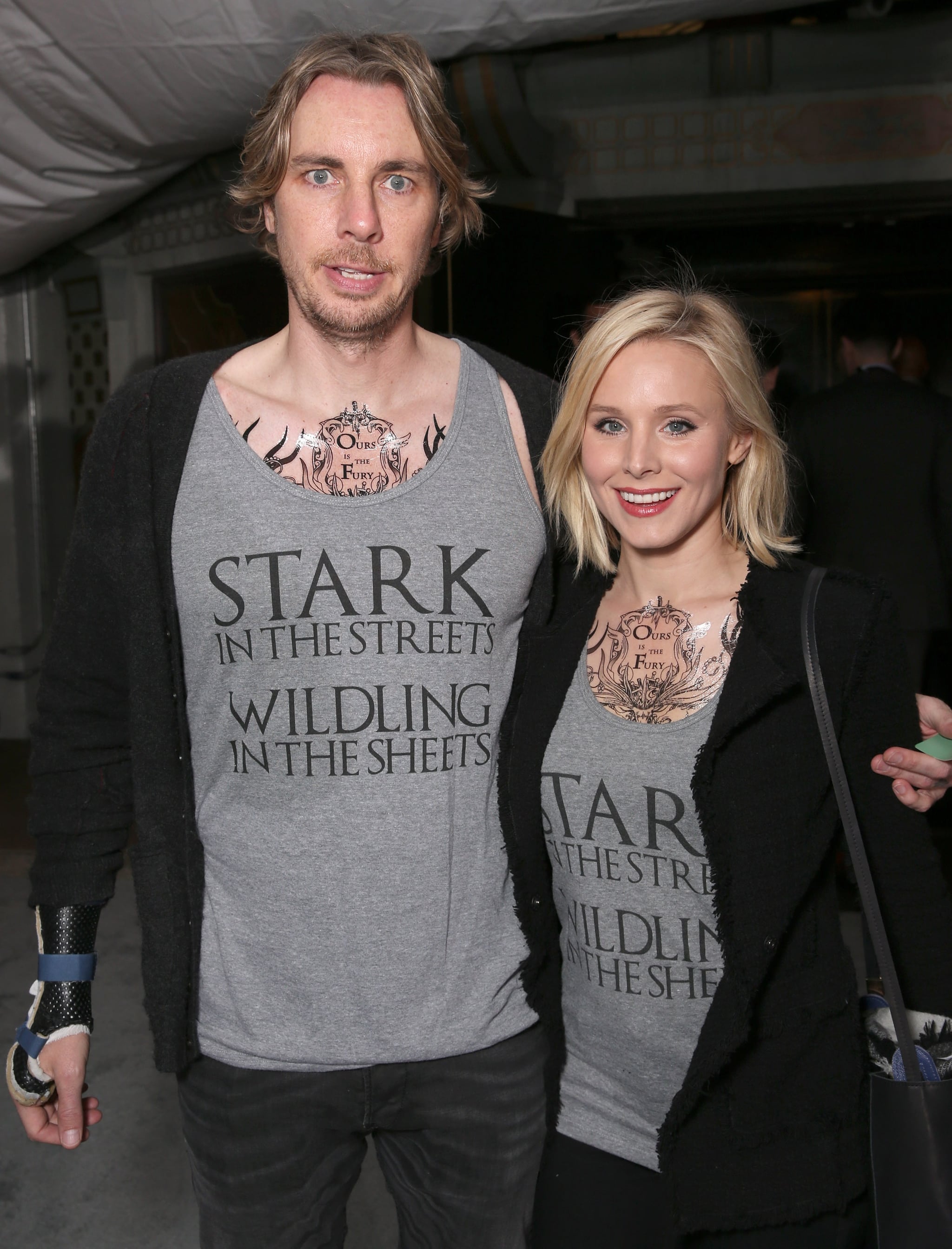 Dax Got a Tattoo of a Bell Instead of Wearing a Wedding Ring  The Complete  and Utterly Wonderful History of Kristen Bell and Dax Shepards Romance   POPSUGAR Celebrity Photo 7