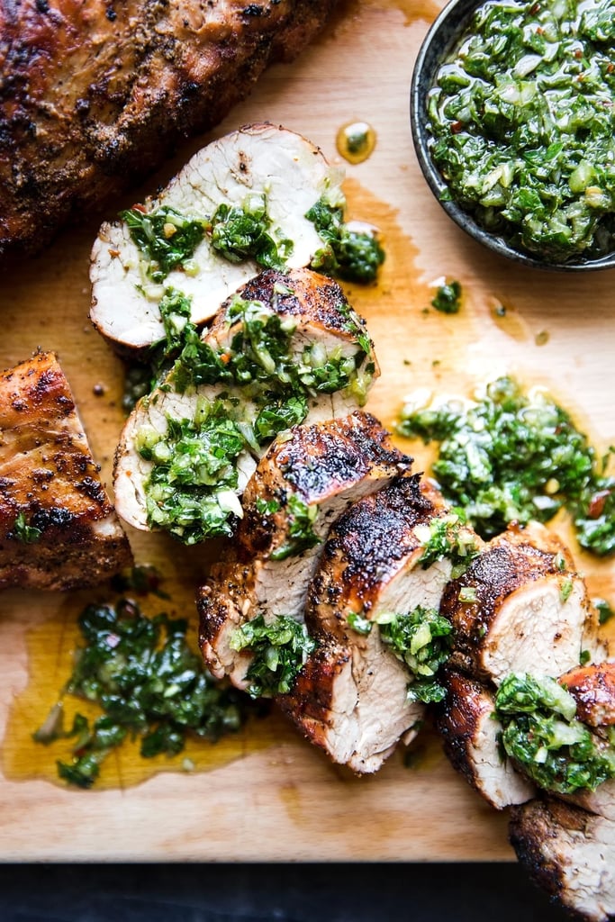 Grilled Pork Tenderloin With Chimichurri