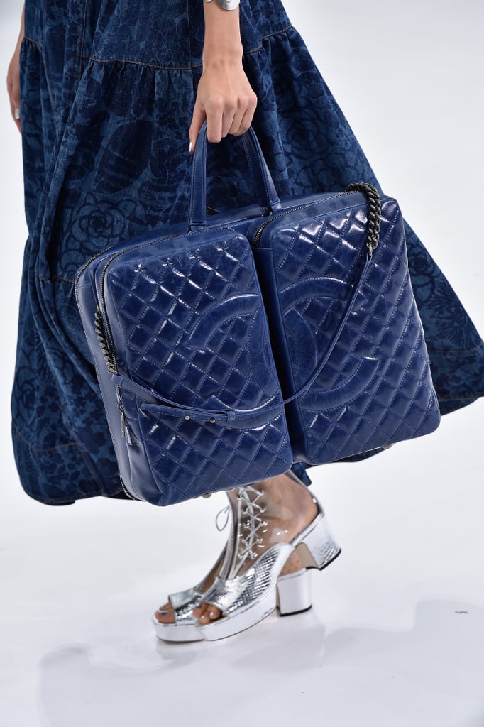 There Was Gorgeous Quilted Luggage
