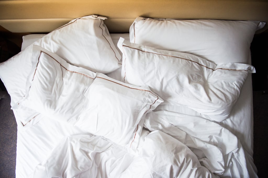 Sleeping until noon (or later).
