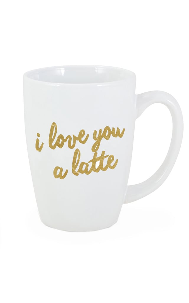 Any mom's morning coffee will taste a bit sweeter when served in this sweet mug ($18).
