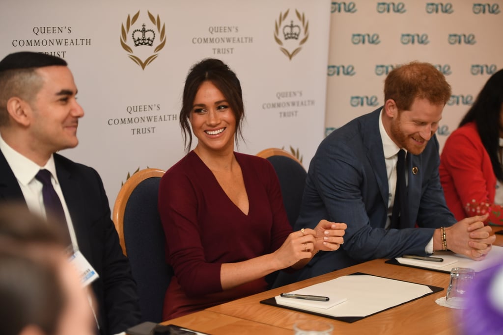 Meghan and Harry Attend Gender Equality Roundtable 2019