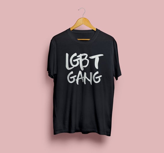 LGBT Gang Black T-Shirt