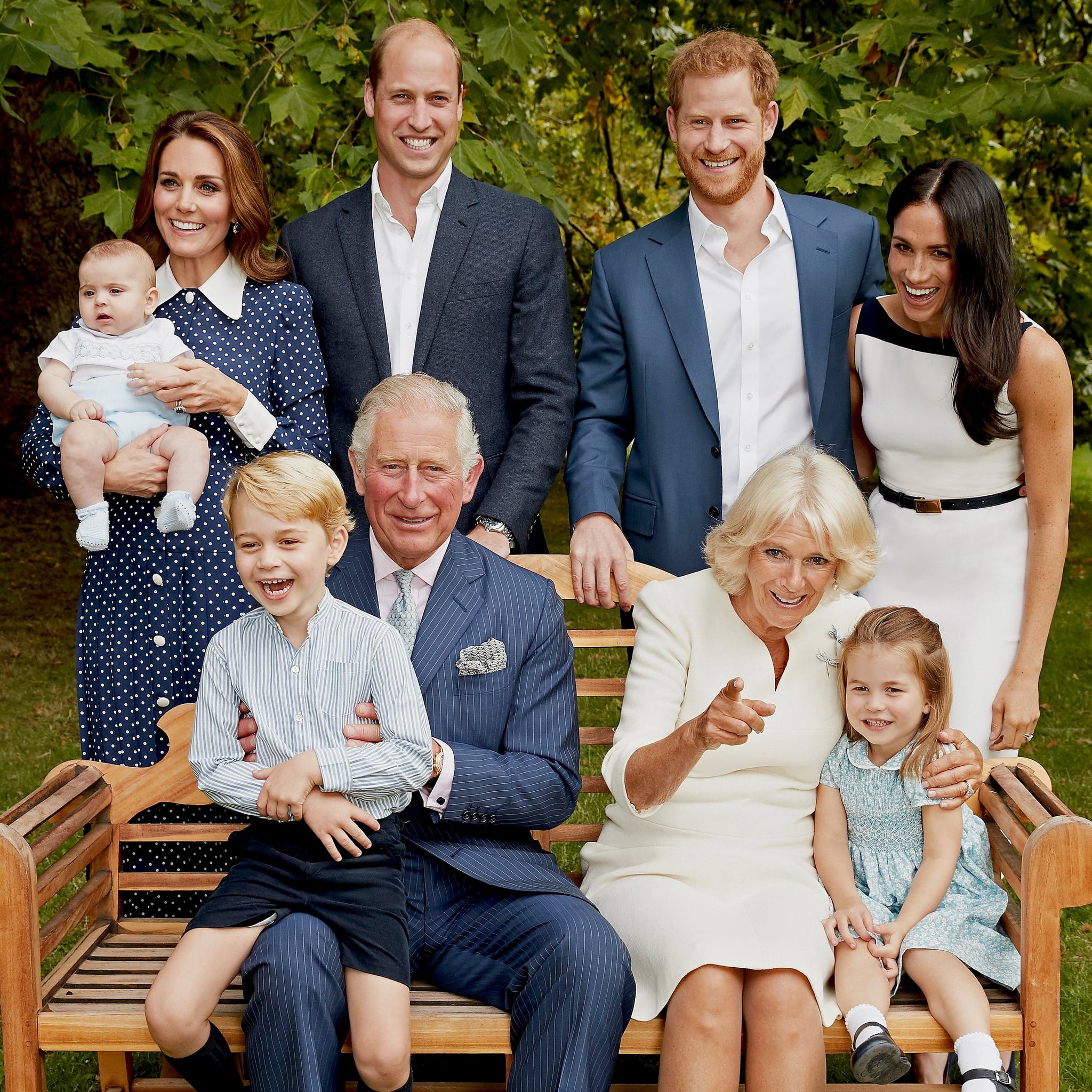 صورة عائلية للأسرة الملكية بمناسبة عيد ميلاد الأمير تشارلز ف Popsugar Celebrity And Entertainment