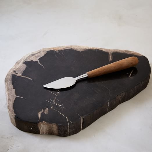 Petrified Wood Cheese Board