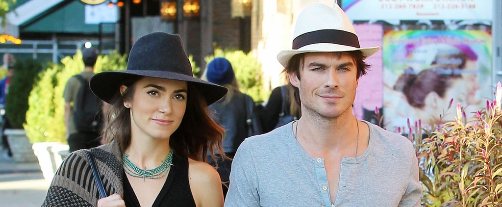 Ian Somerhalder and Nikki Reed in NYC October 2015