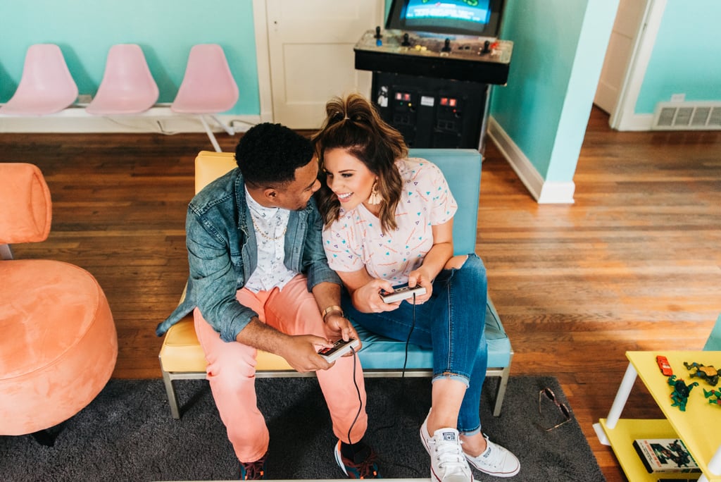 Retro '80s and '90s Engagement Shoot