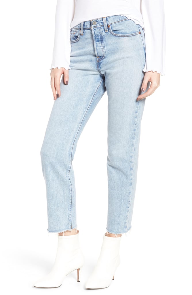 Best Straight Leg Levi's Jeans | POPSUGAR Fashion