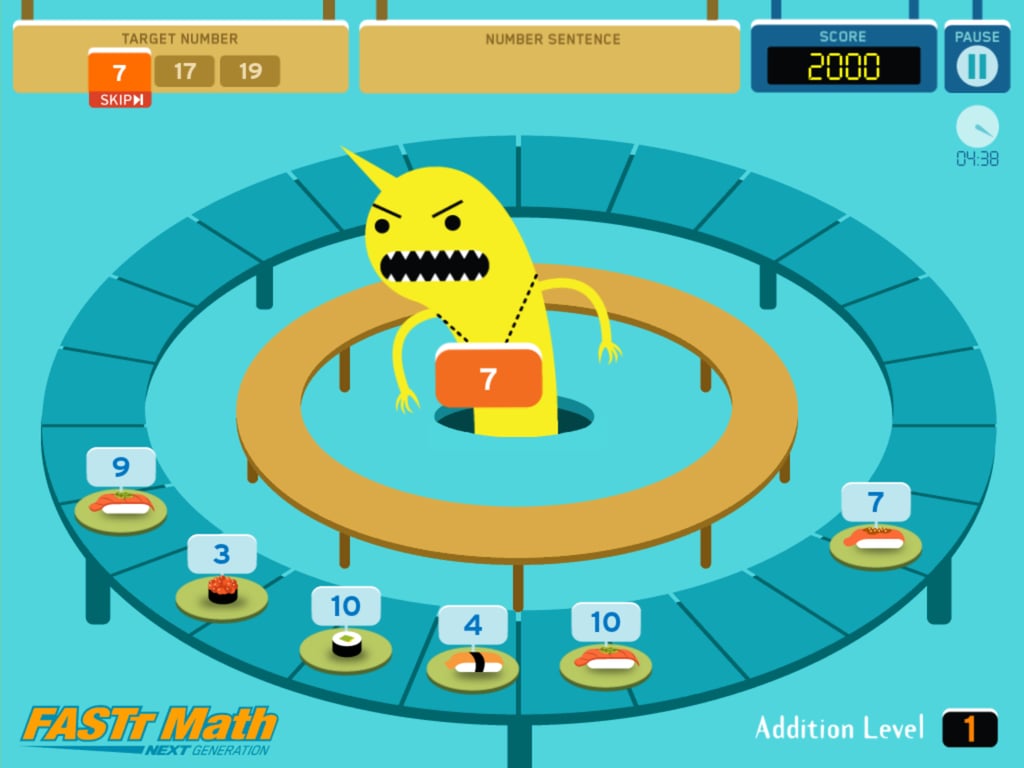 Sushi Monster Best Educational Apps For Kids 2018 POPSUGAR Family