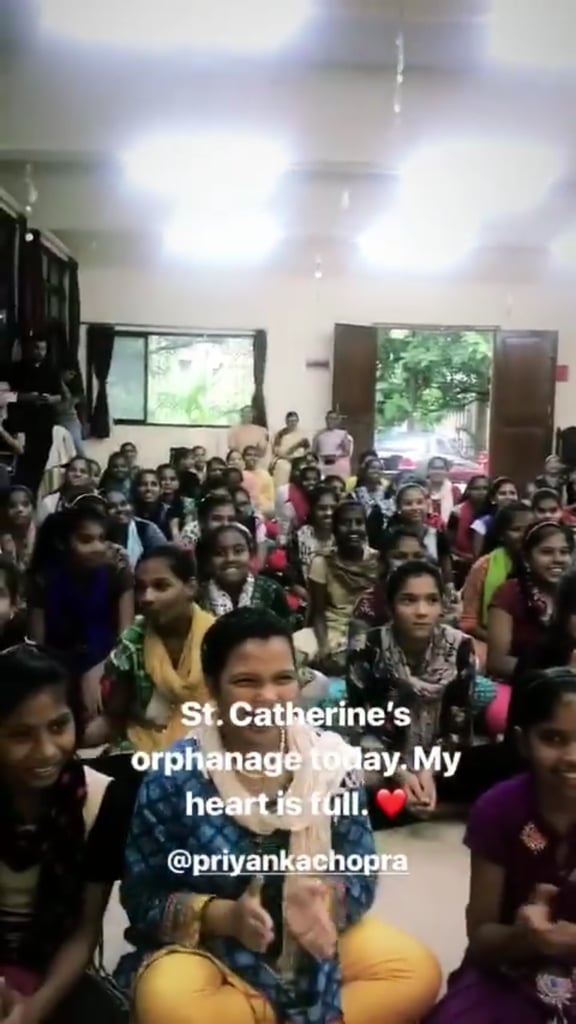 Nick Jonas and Priyanka Chopra Visit an Orphanage in India