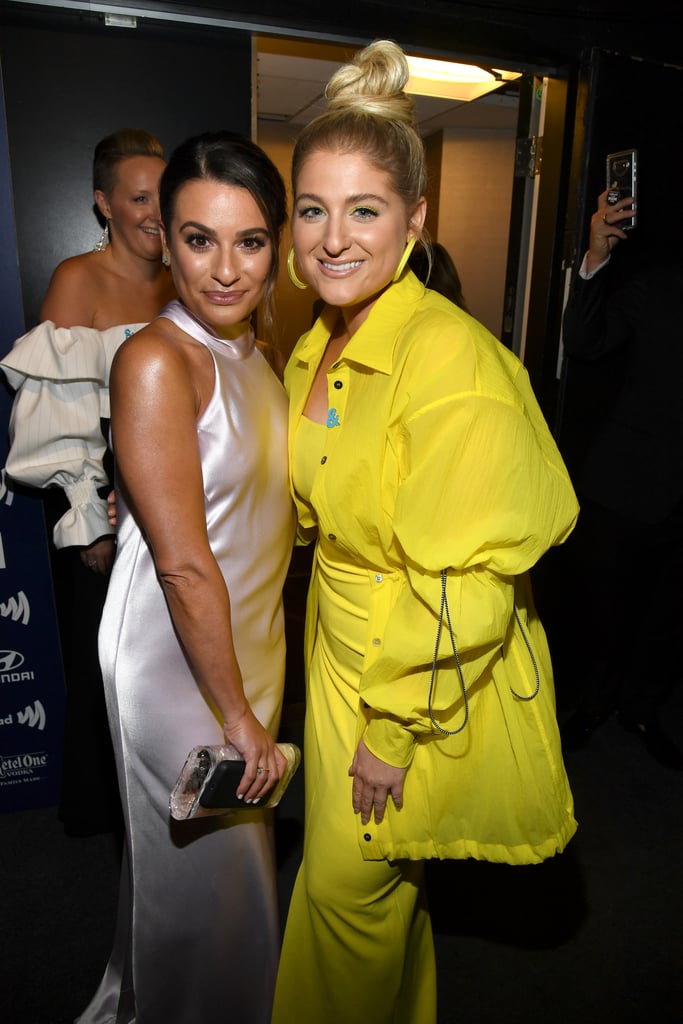 Lea Michele and Zandy Reich at the 2019 GLAAD Media Awards