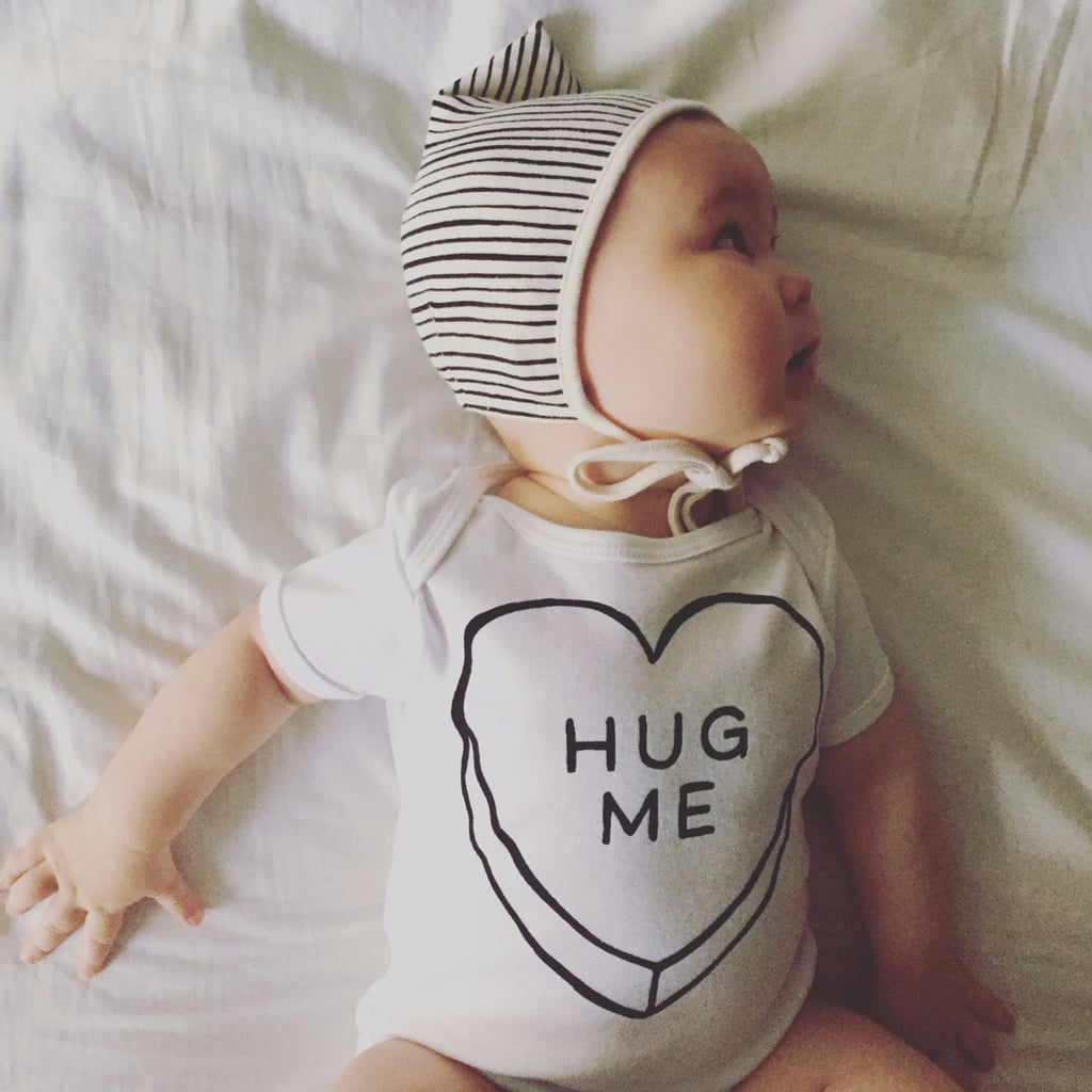 Baby boy valentine onesie 2025